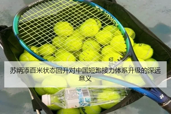苏炳添百米状态回升对中国短跑接力体系升级的深远意义