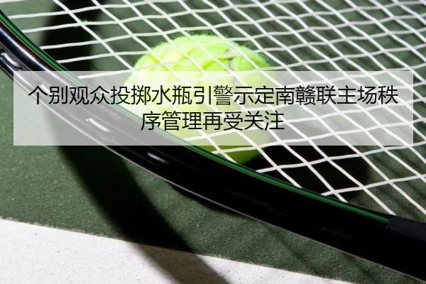 个别观众投掷水瓶引警示定南赣联主场秩序管理再受关注
